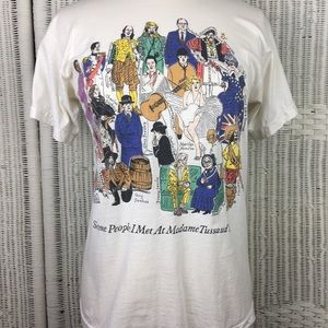 Vintage 80’s Madame Tussaud’s of London Tee